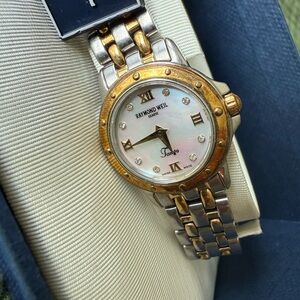 Raymond Weil Two-Tone Silver and Gold Women's Watch